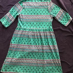 Girl’s dress. Size 14/16. 3/4 sleeves.
